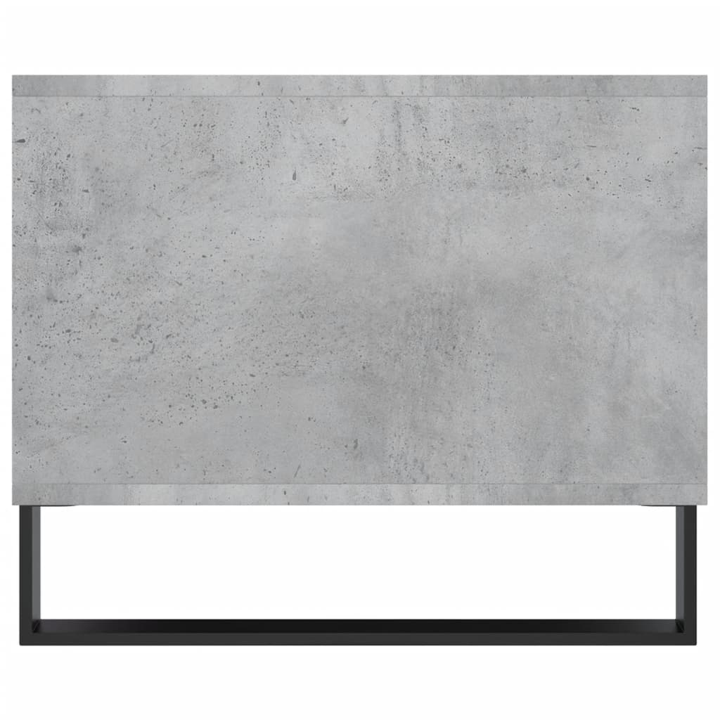 Salongbord betonggrå 102x50x40 cm konstruert tre
