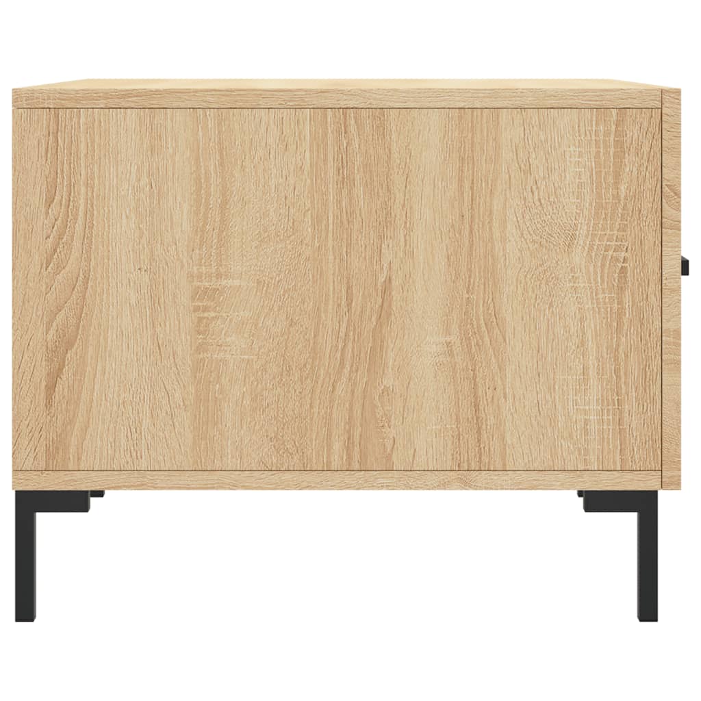 Salongbord 2 stk sonoma eik 50x50x40 cm konstruert tre