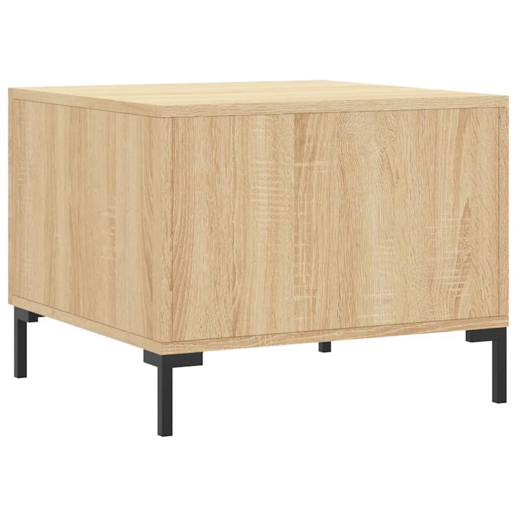 Salongbord 2 stk sonoma eik 50x50x40 cm konstruert tre