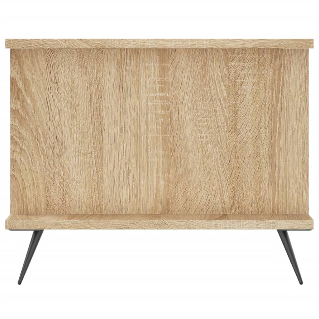 Salongbord sonoma eik 90x50x40 cm konstruert tre