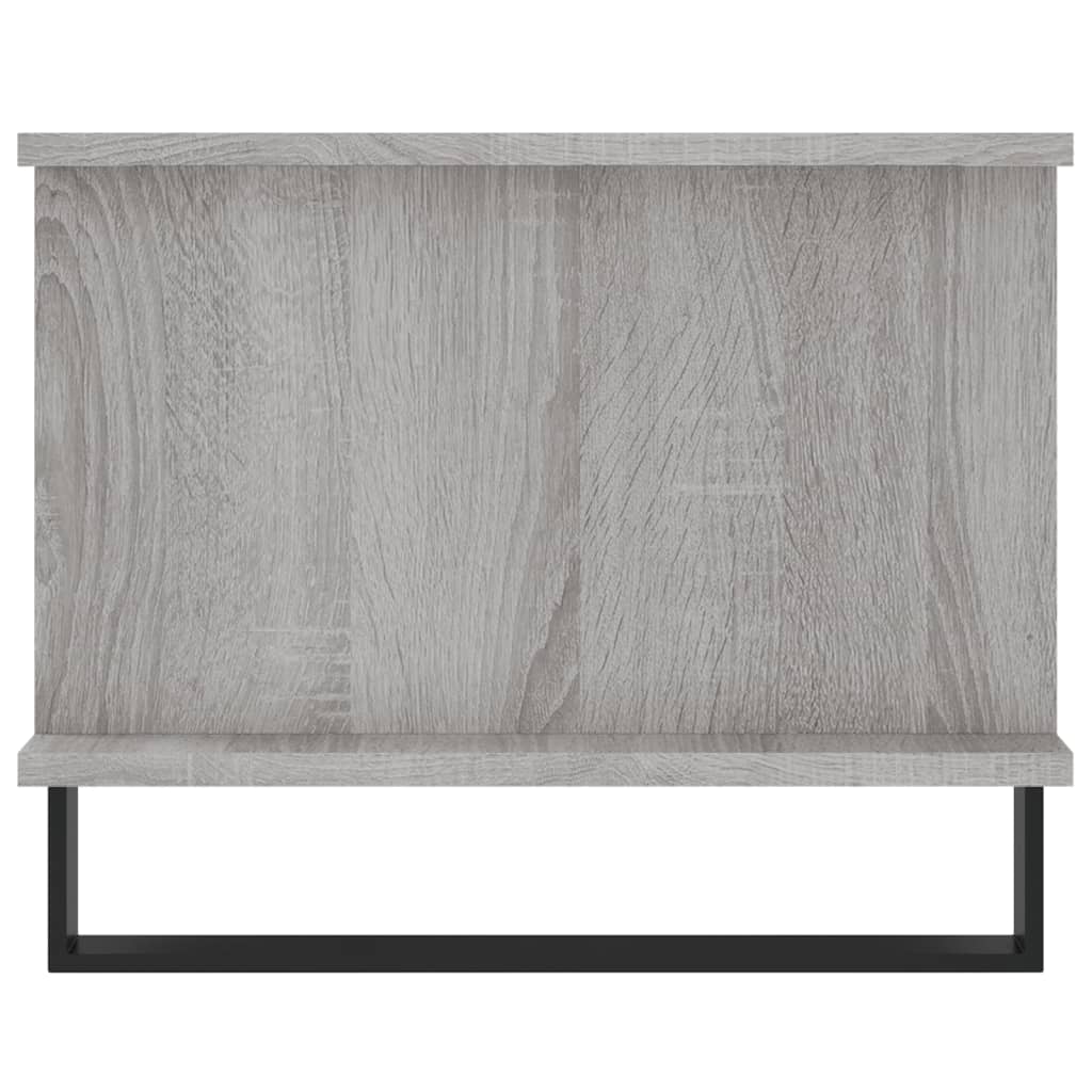 Salongbord grå sonoma 90x50x40 cm konstruert tre