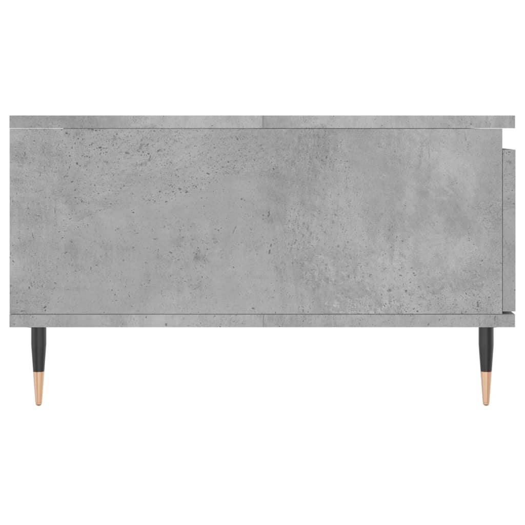 Salongbord betonggrå 90x60x35 cm konstruert tre