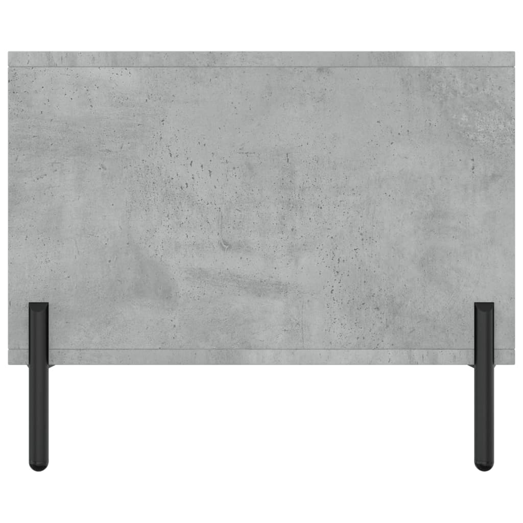 Salongbord betonggrå 90x50x40 cm konstruert tre