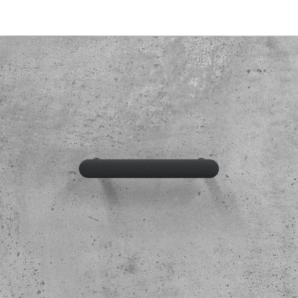 Salongbord betonggrå 90x50x40 cm konstruert tre