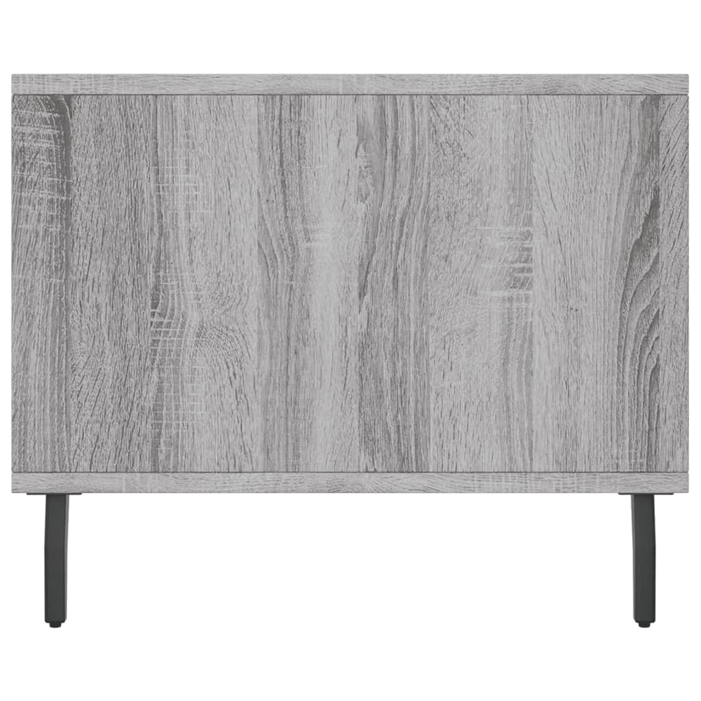 Salongbord grå sonoma 90x50x40 cm konstruert tre