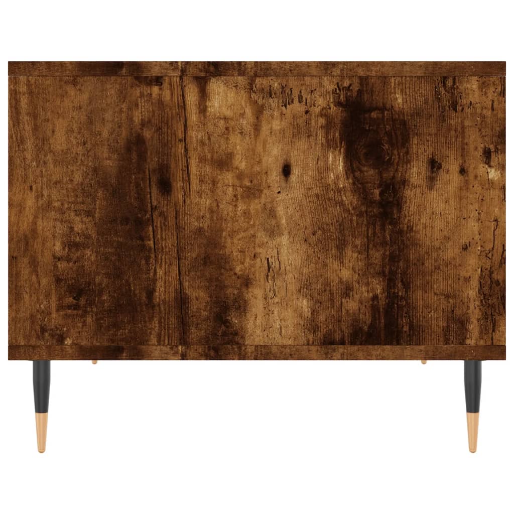 Salongbord brun eik 60x50x40 cm konstruert tre
