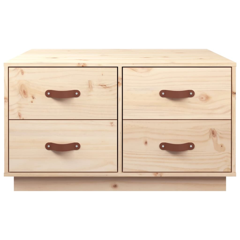 Salongbord 80x80x45 cm heltre furu