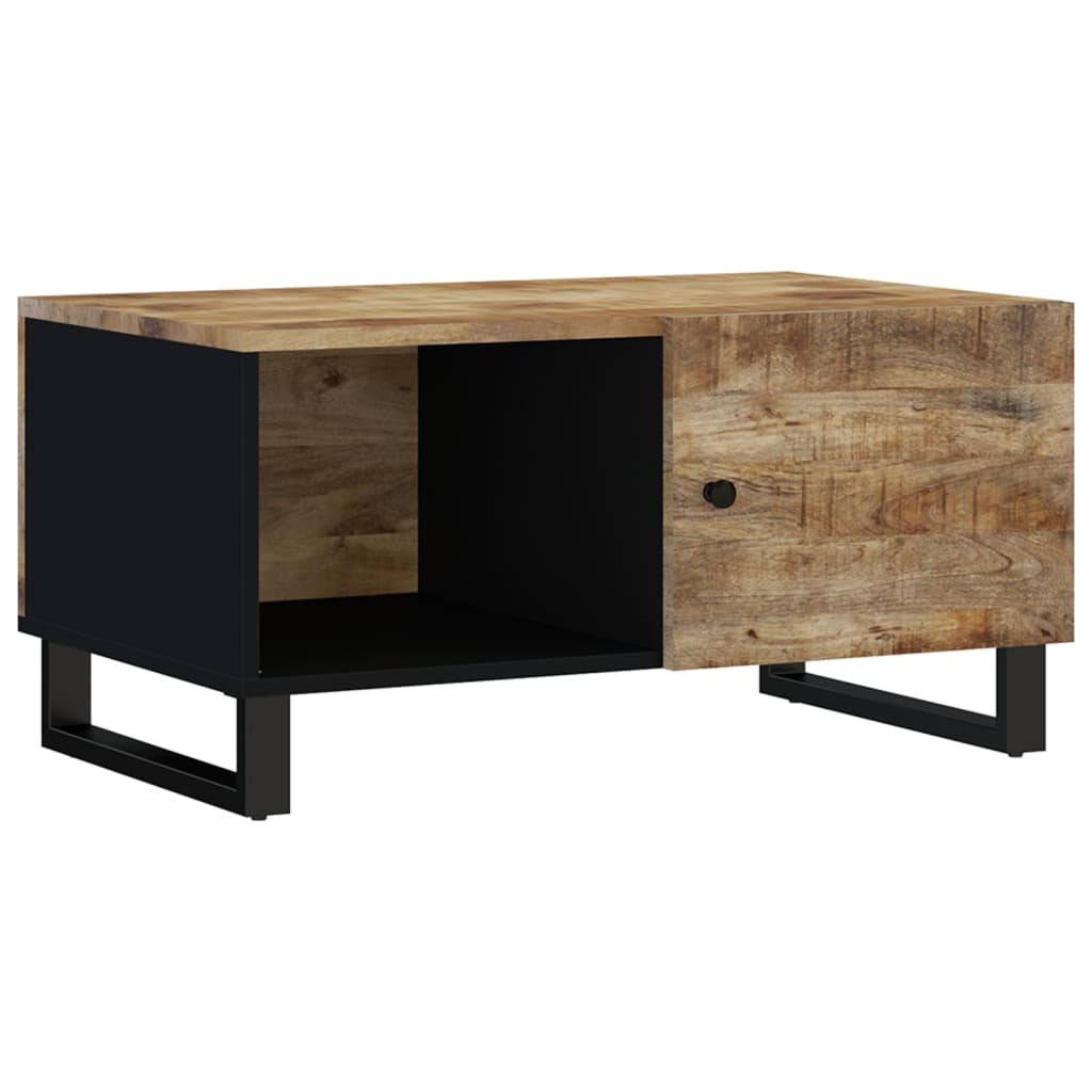 Salongbord 80x50x40 cm heltre mango og konstruert tre