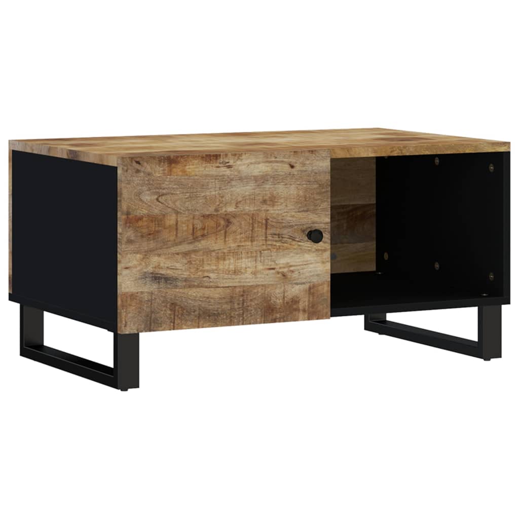 Salongbord 80x50x40 cm heltre mango og konstruert tre