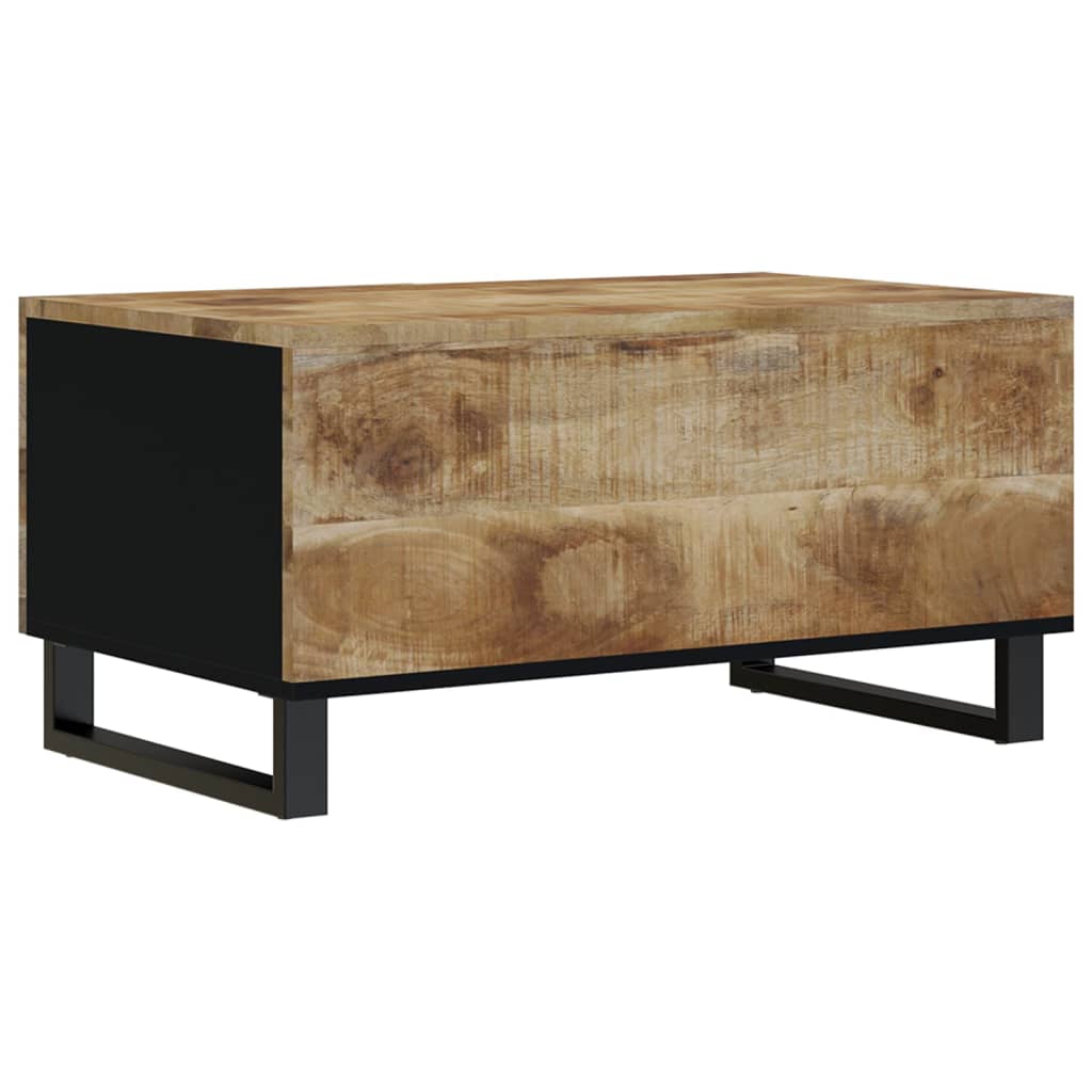 Salongbord 80x50x40 cm heltre mango og konstruert tre