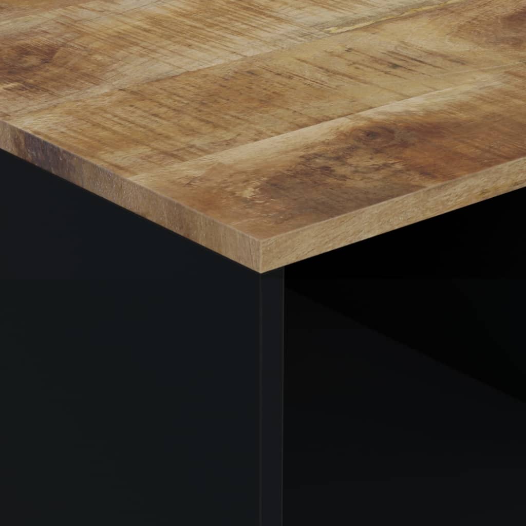 Salongbord 80x50x40 cm heltre mango og konstruert tre