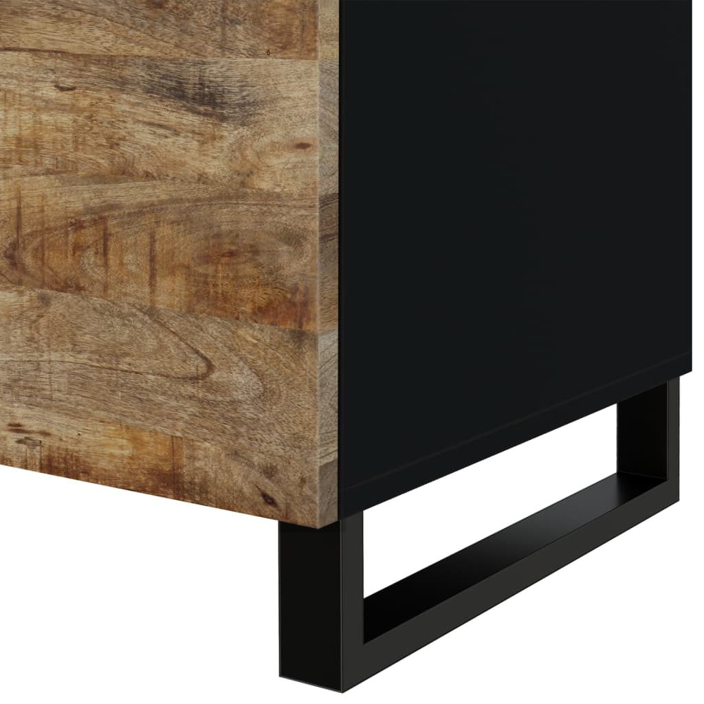 Salongbord 80x50x40 cm heltre mango og konstruert tre