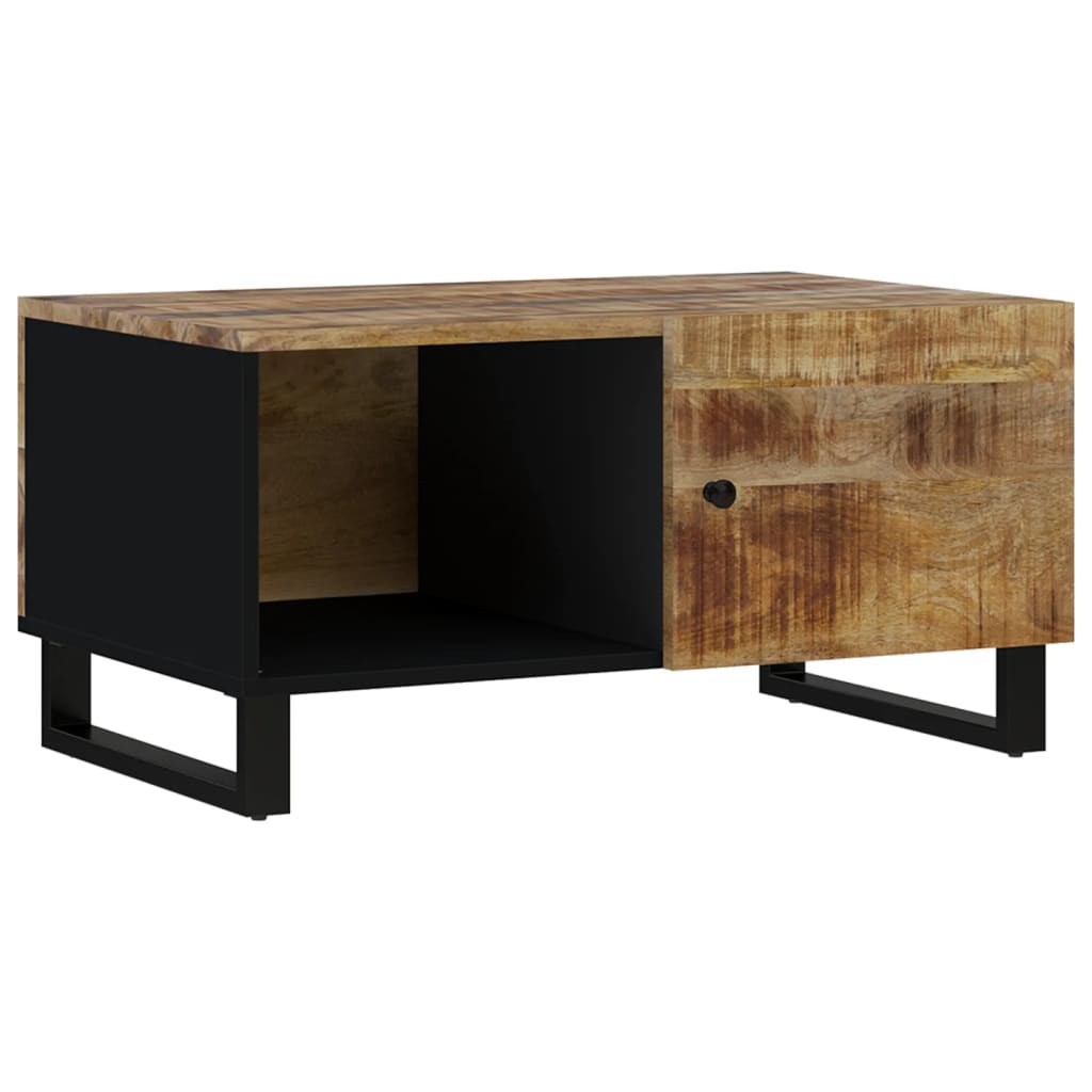 Salongbord 80x50x40 cm heltre mango og konstruert tre