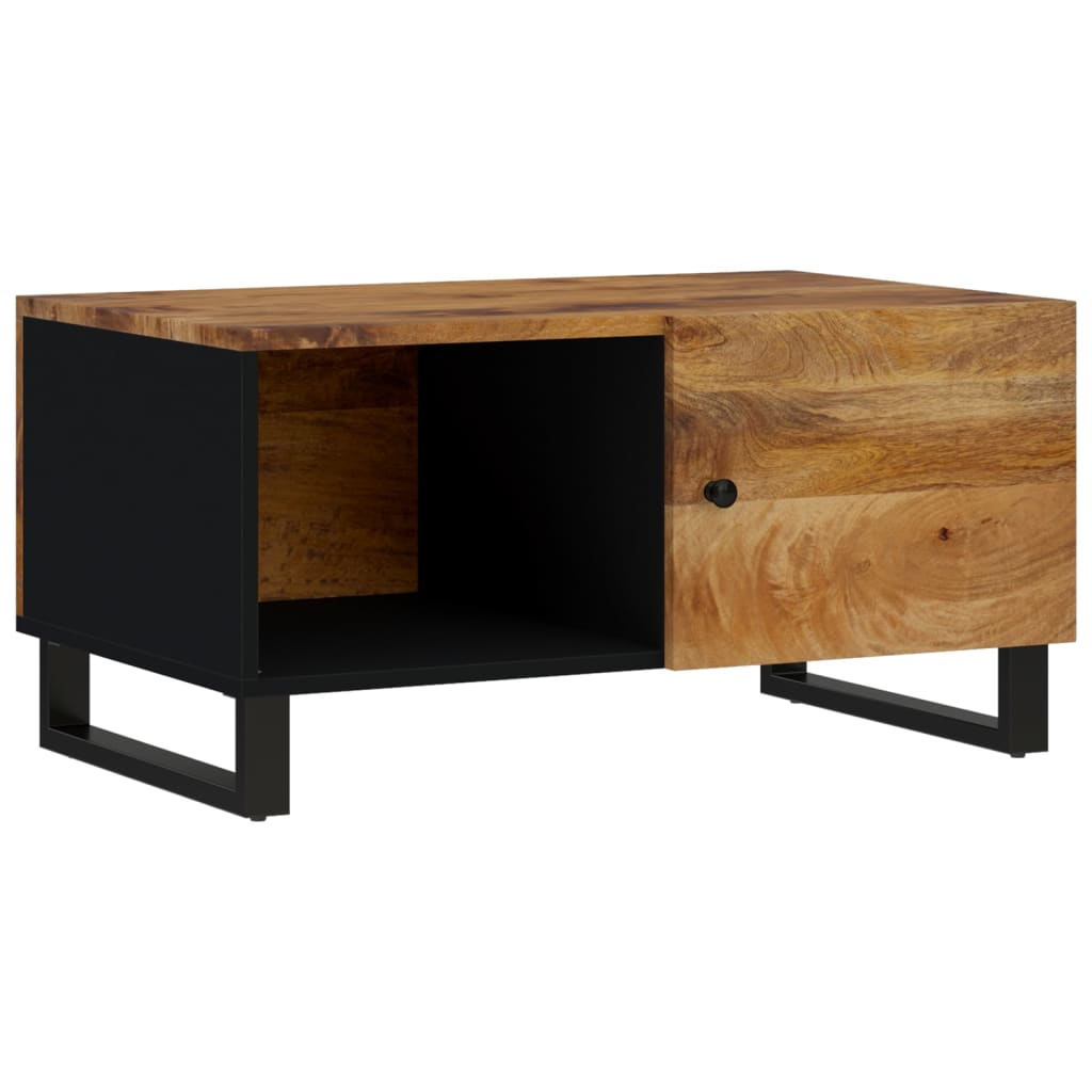 Salongbord 80x50x40 cm heltre mango og konstruert tre