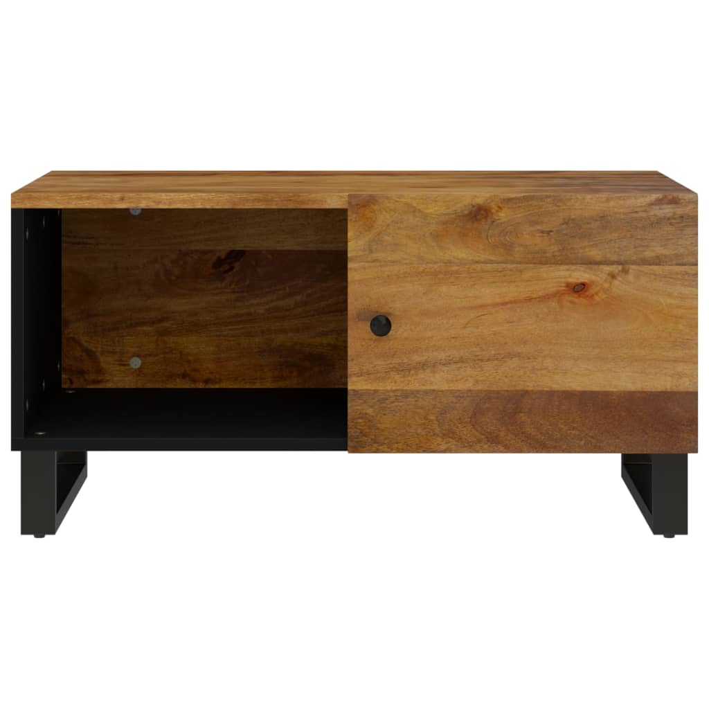 Salongbord 80x50x40 cm heltre mango og konstruert tre