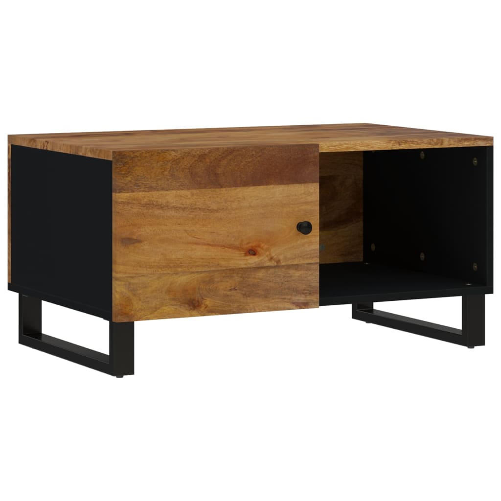 Salongbord 80x50x40 cm heltre mango og konstruert tre
