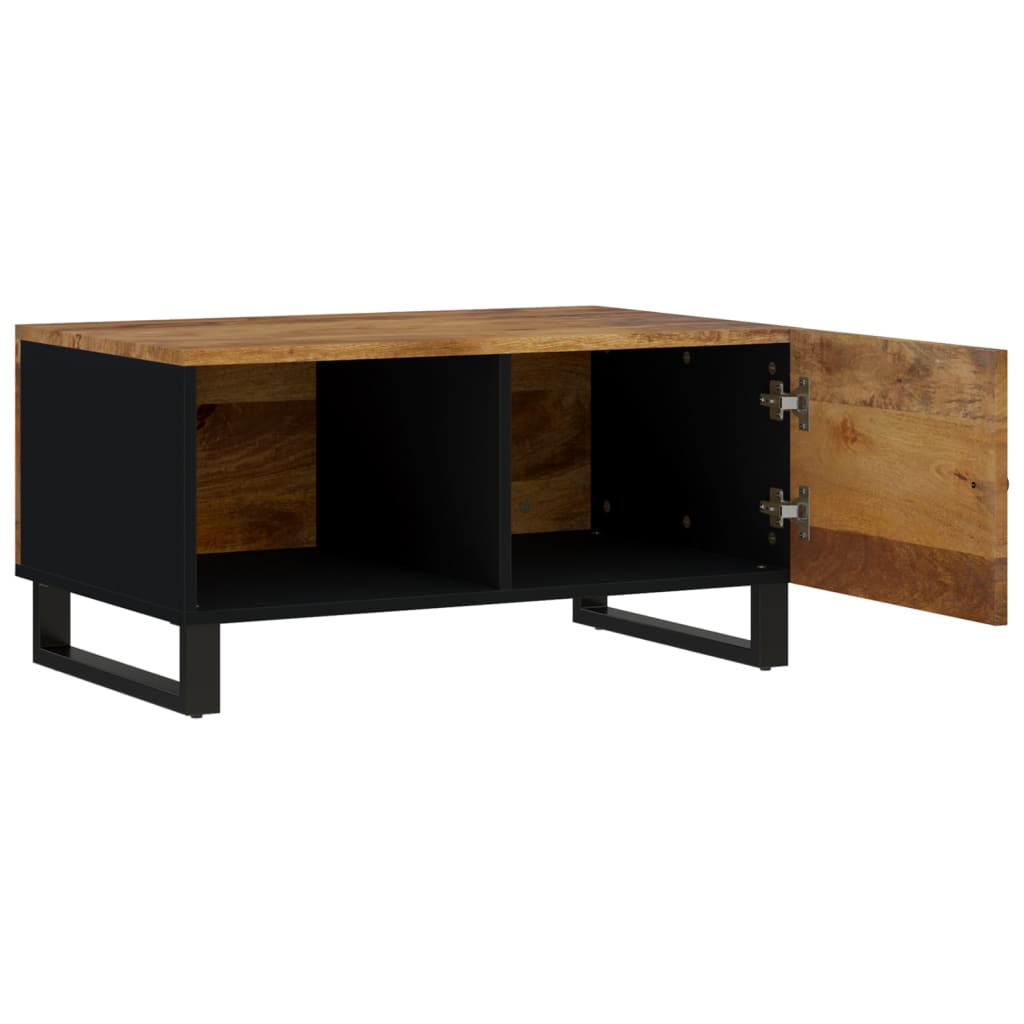 Salongbord 80x50x40 cm heltre mango og konstruert tre