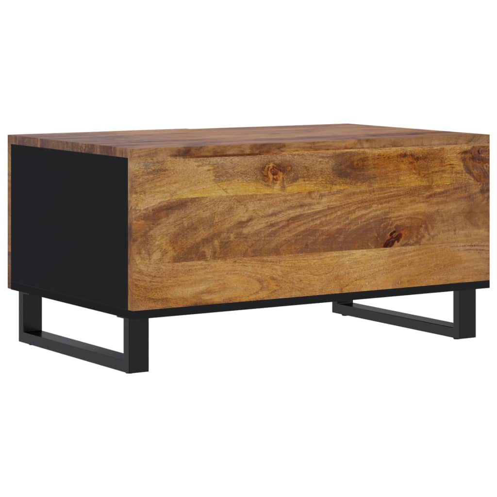 Salongbord 80x50x40 cm heltre mango og konstruert tre