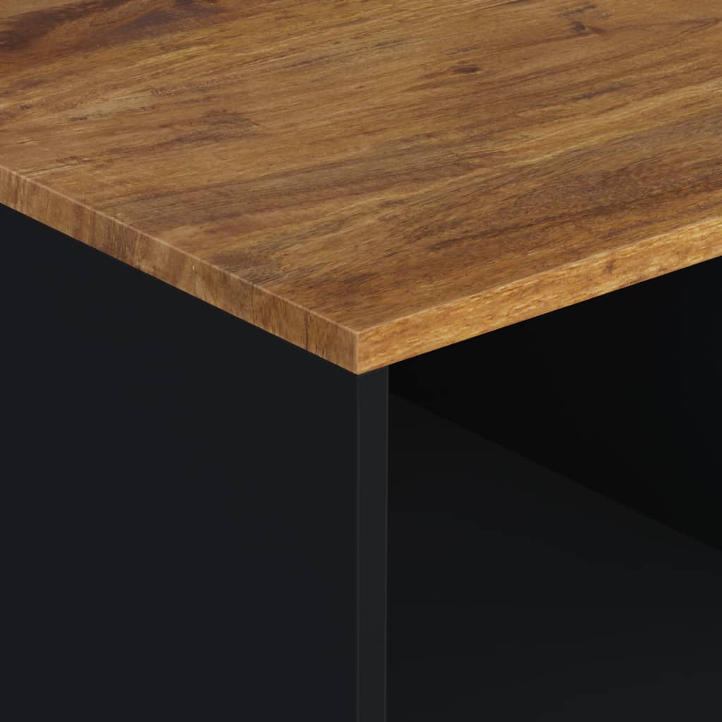 Salongbord 80x50x40 cm heltre mango og konstruert tre