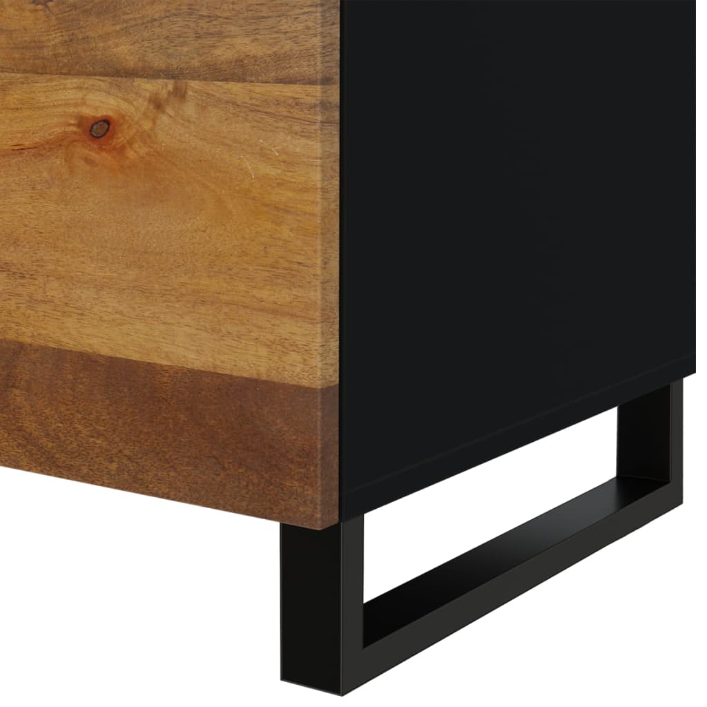 Salongbord 80x50x40 cm heltre mango og konstruert tre