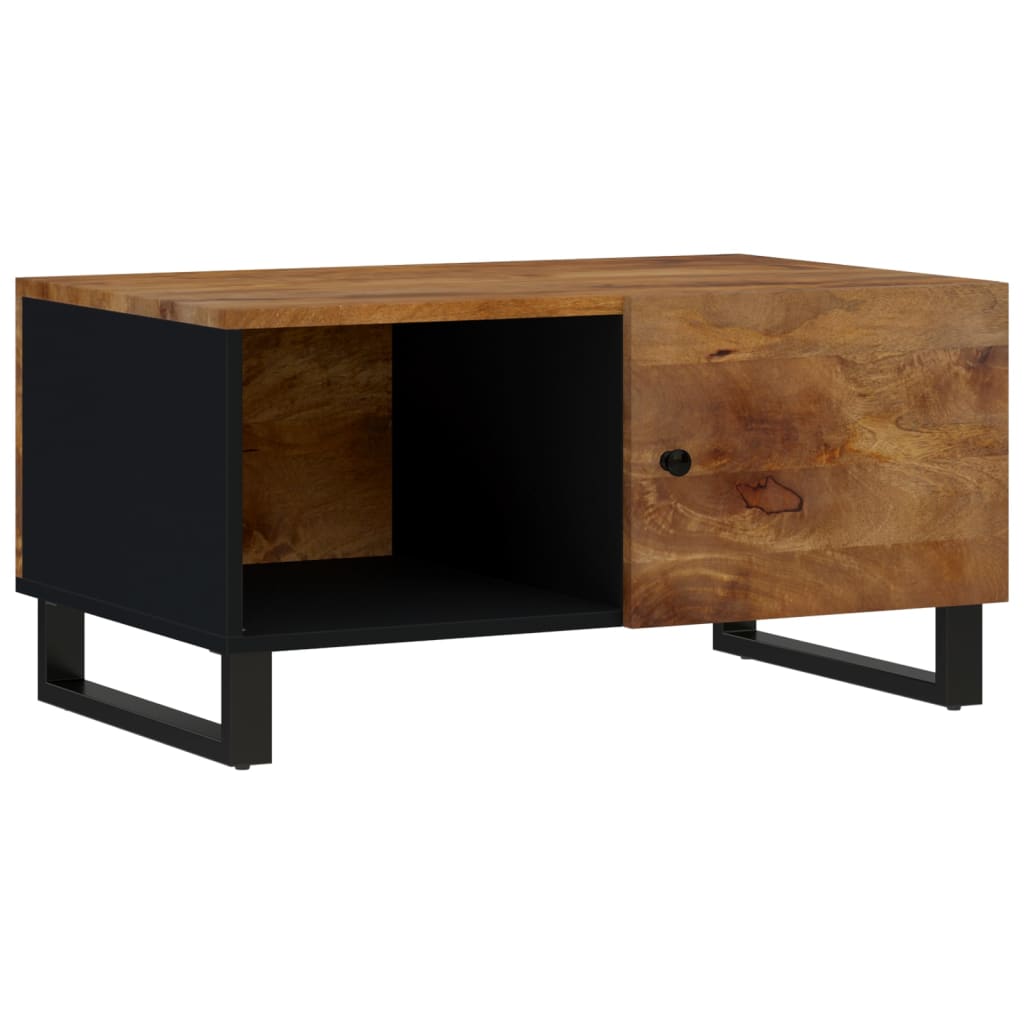 Salongbord 80x50x40 cm heltre mango og konstruert tre