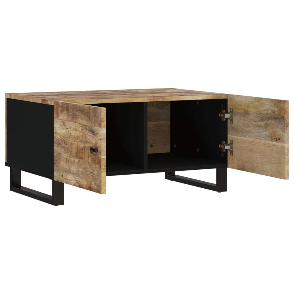 Salongbord 80x50x40 cm heltre mango og konstruert tre