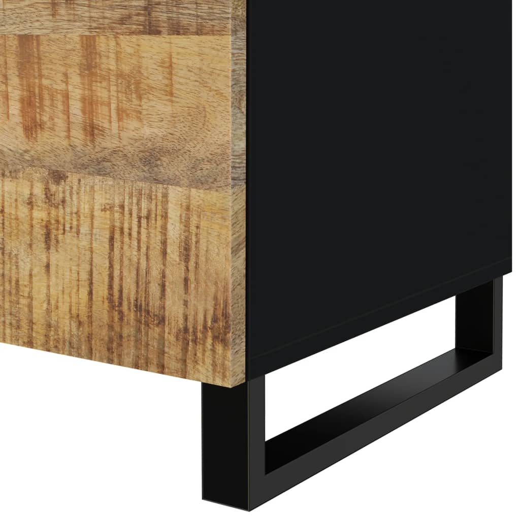 Salongbord 80x50x40 cm heltre mango og konstruert tre