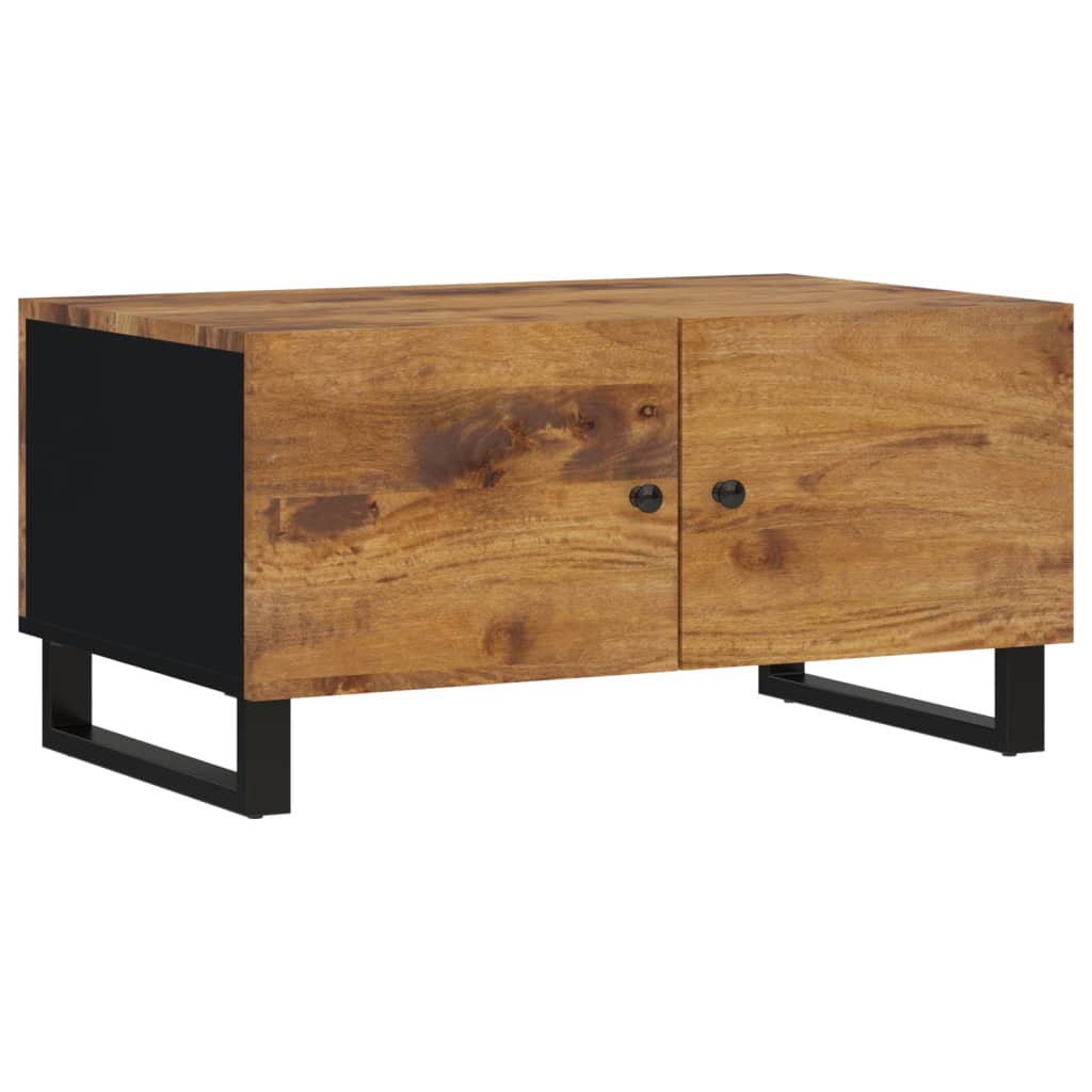 Salongbord 80x50x40 cm heltre mango og konstruert tre