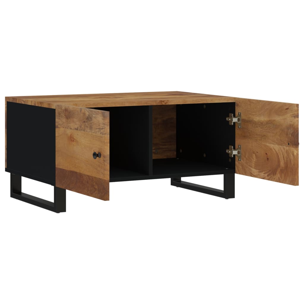 Salongbord 80x50x40 cm heltre mango og konstruert tre
