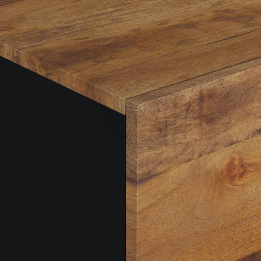 Salongbord 80x50x40 cm heltre mango og konstruert tre