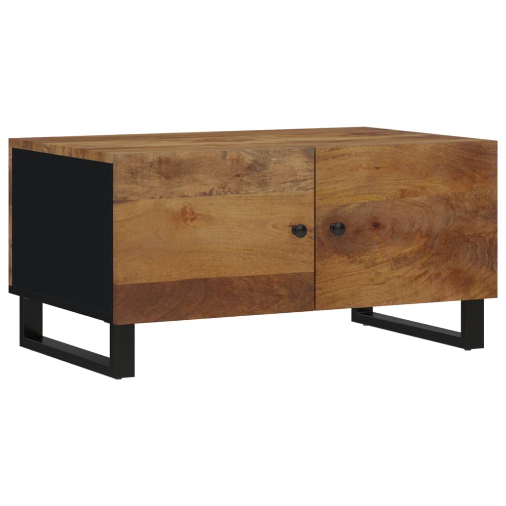 Salongbord 80x50x40 cm heltre mango og konstruert tre