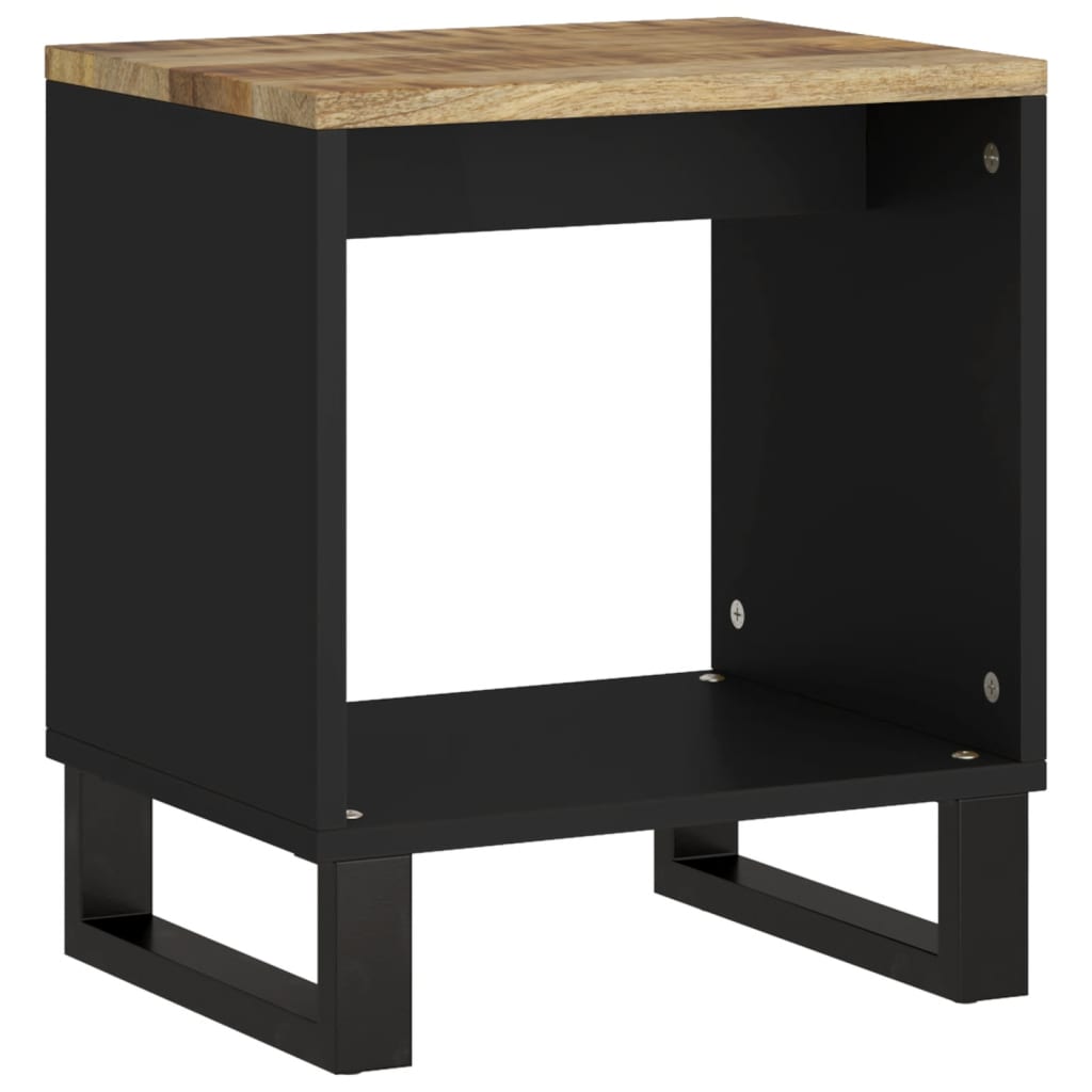 Salongbord 40x31x46 cm heltre mango og konstruert tre