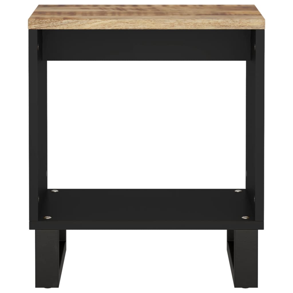 Salongbord 40x31x46 cm heltre mango og konstruert tre