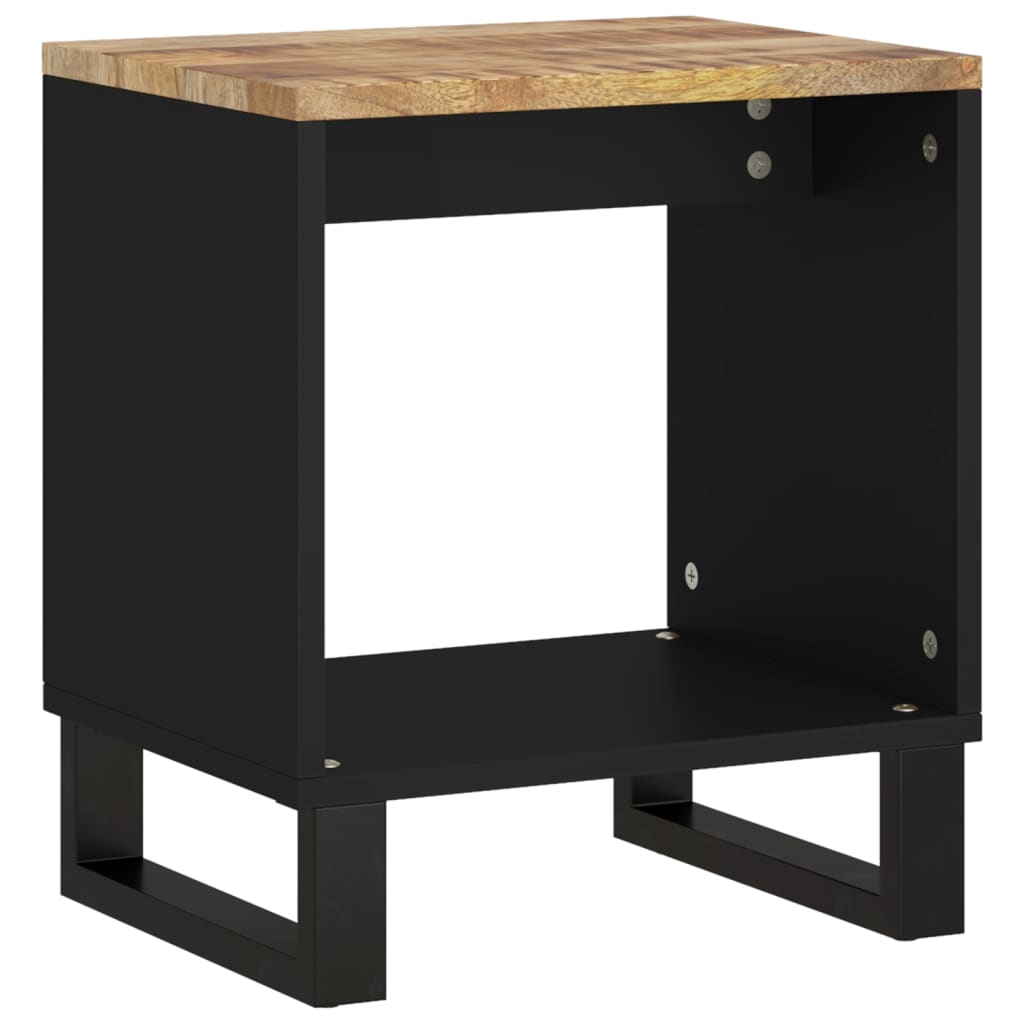 Salongbord 40x31x46 cm heltre mango og konstruert tre