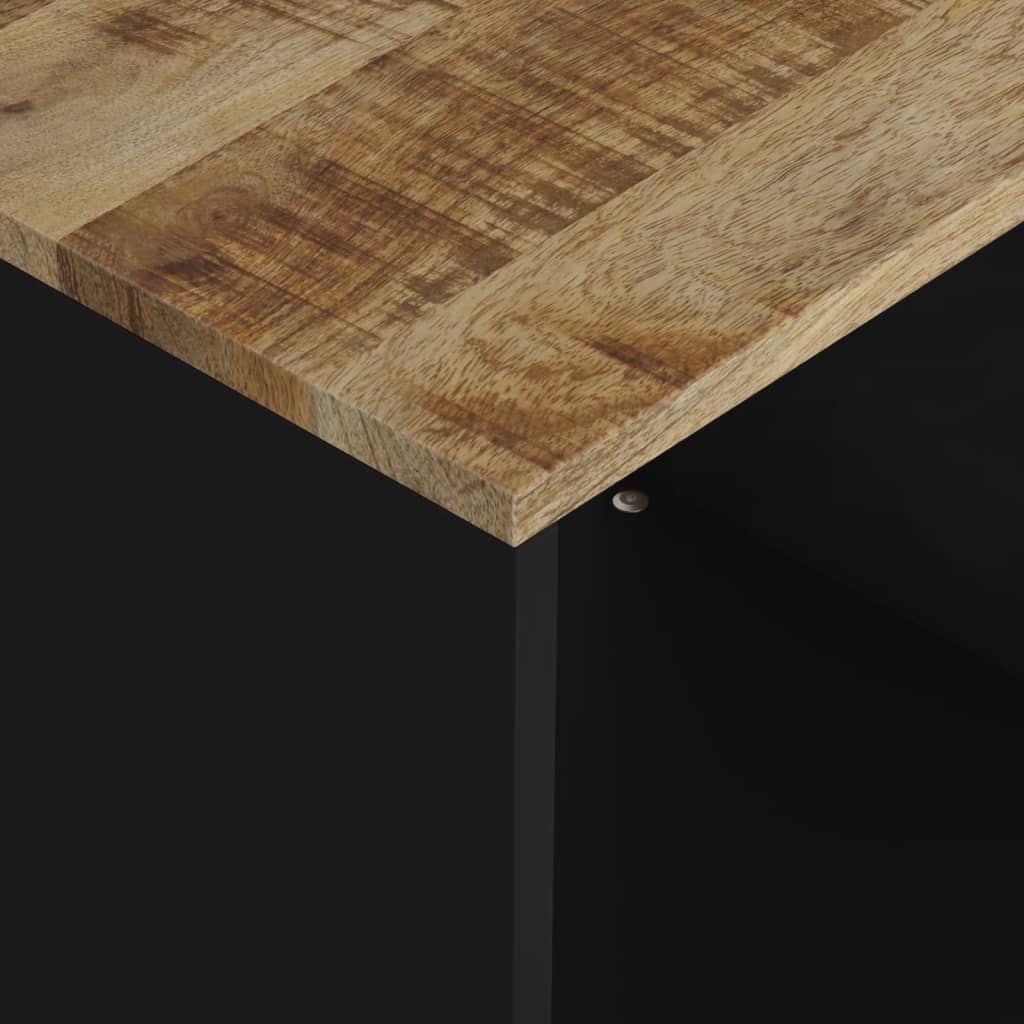 Salongbord 40x31x46 cm heltre mango og konstruert tre