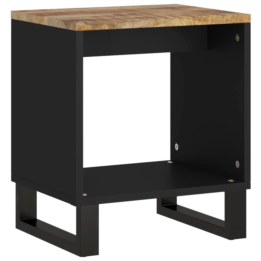 Salongbord 40x31x46 cm heltre mango og konstruert tre