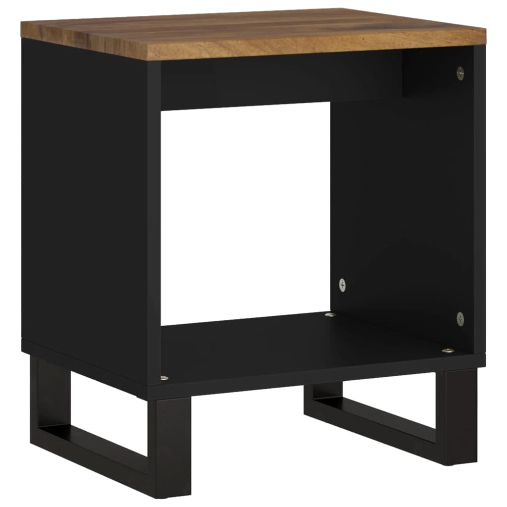 Salongbord 40x31x46 cm heltre mango og konstruert tre