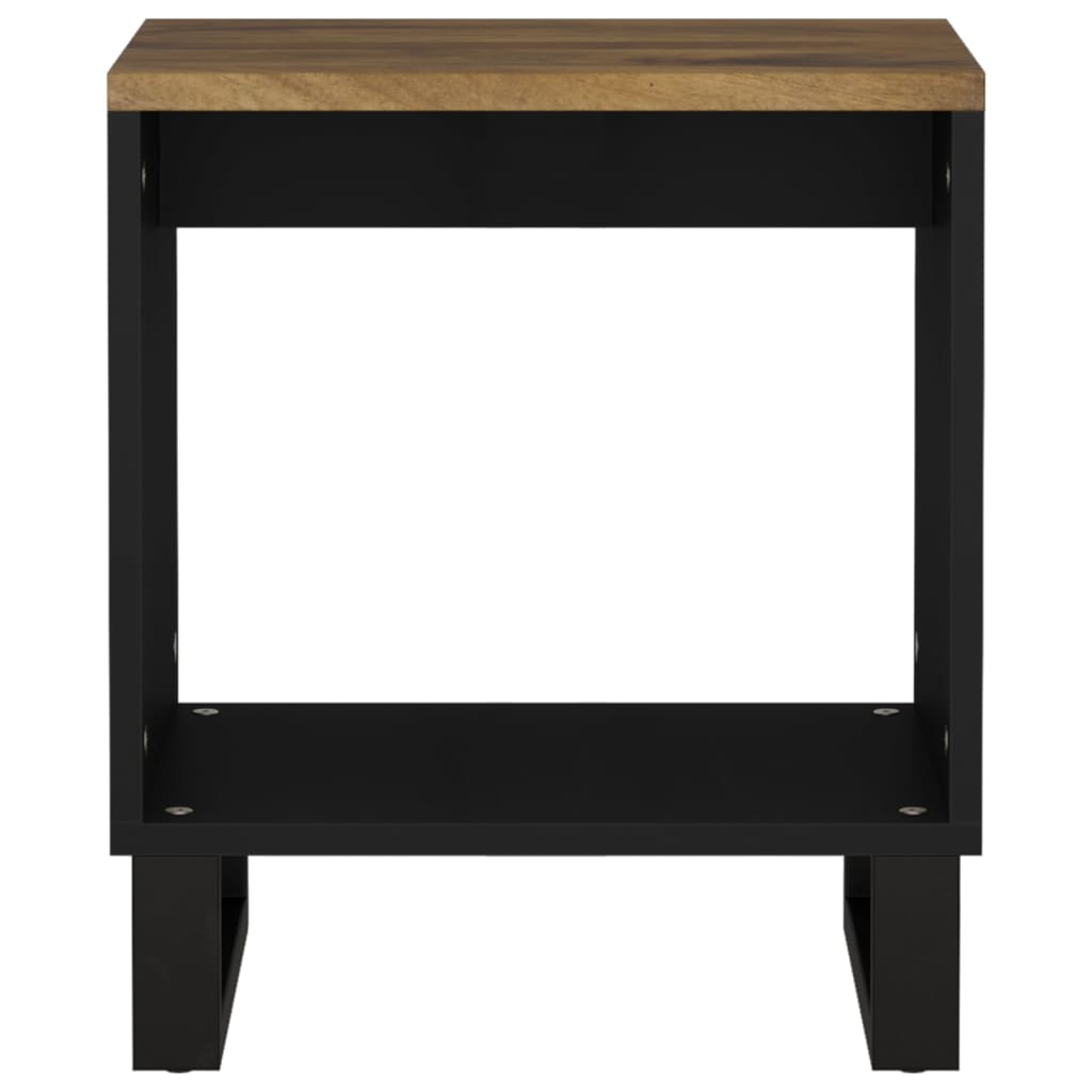 Salongbord 40x31x46 cm heltre mango og konstruert tre