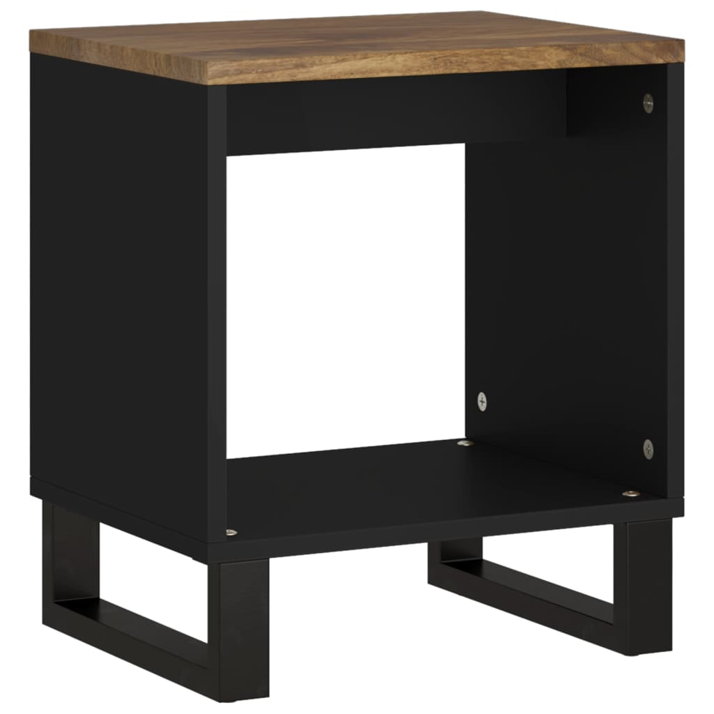Salongbord 40x31x46 cm heltre mango og konstruert tre