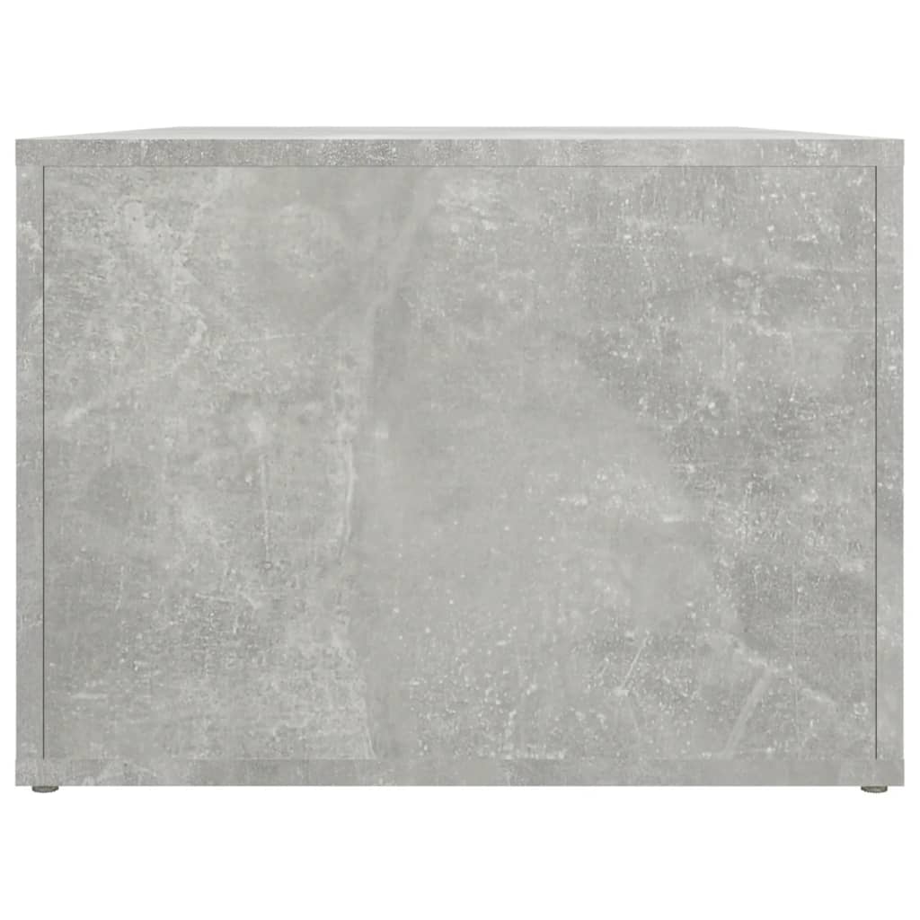 Salongbord betonggrå 80x50x36 cm konstruert tre