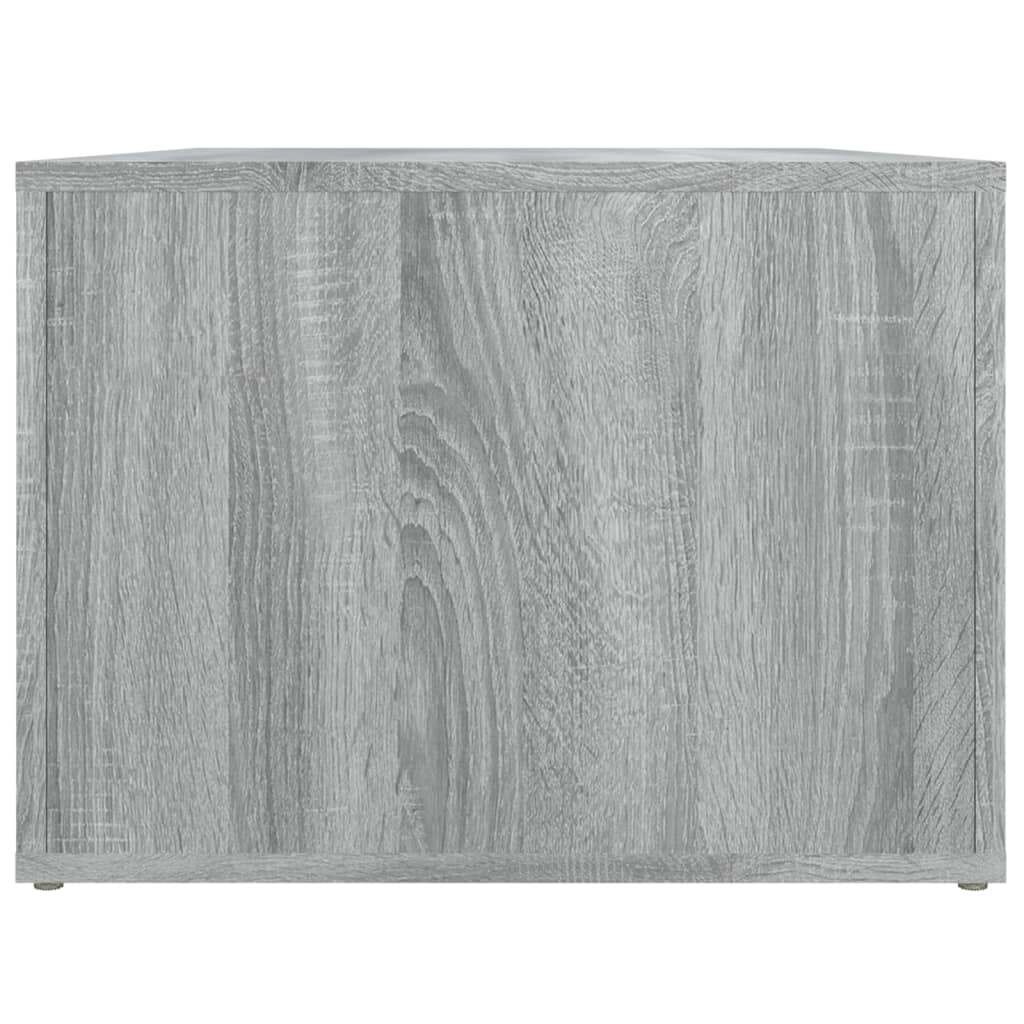 Salongbord grå sonoma 80x50x36 cm konstruert tre