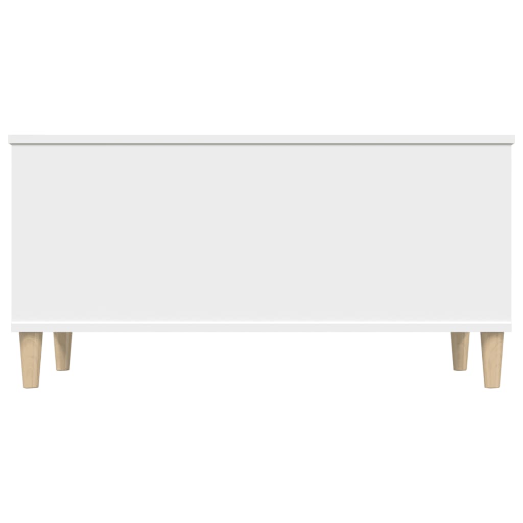 Salongbord hvit 90x44,5x45 cm konstruert tre