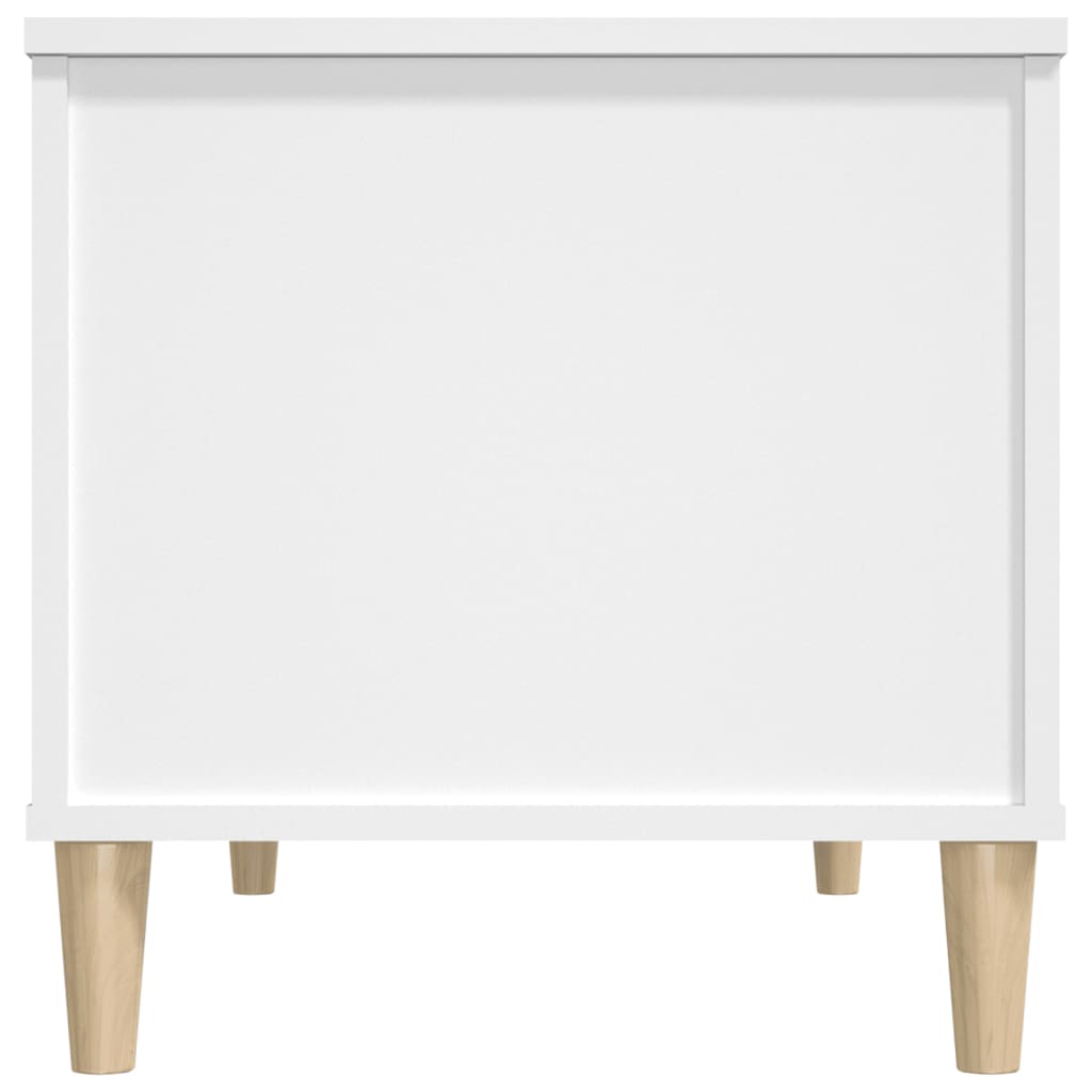 Salongbord hvit 90x44,5x45 cm konstruert tre