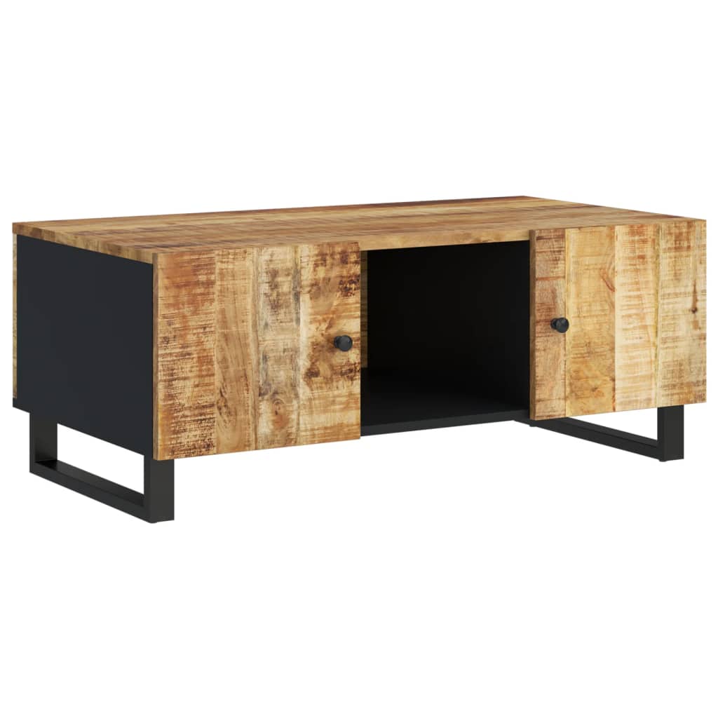 Salongbord 100x54x40 cm heltre mango og konstruert tre