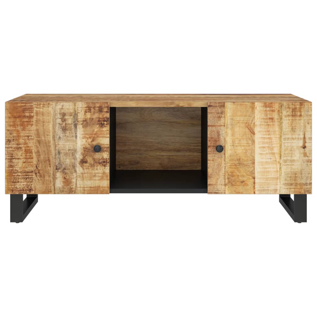 Salongbord 100x54x40 cm heltre mango og konstruert tre