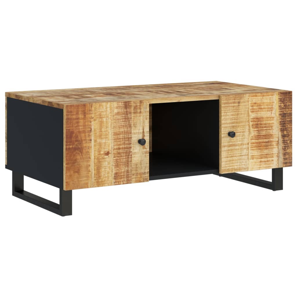Salongbord 100x54x40 cm heltre mango og konstruert tre