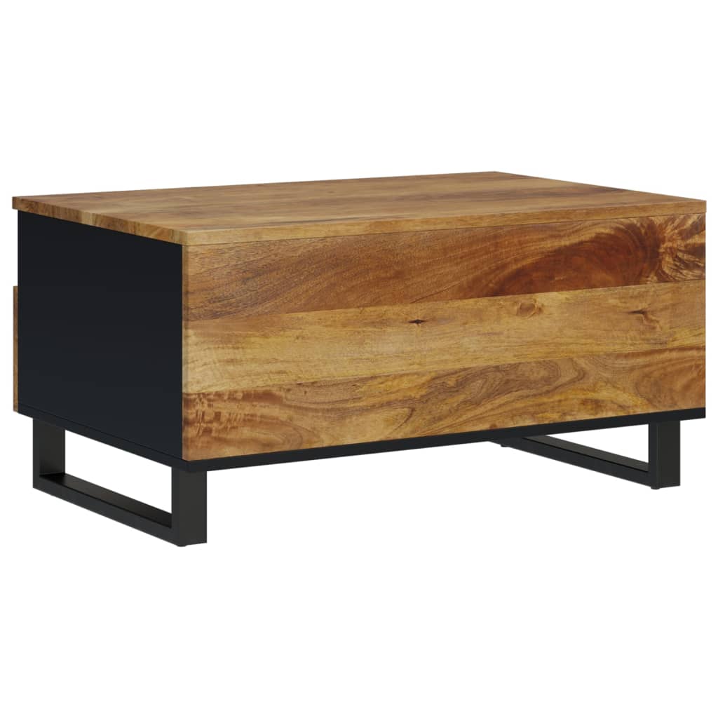 Salongbord 80x54x40 cm heltre mango og konstruert tre