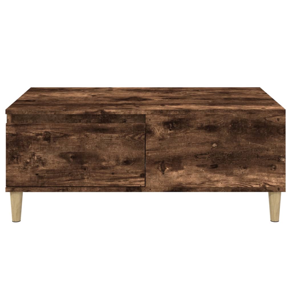 Salongbord røkt eik 90x50x36,5 cm konstruert tre