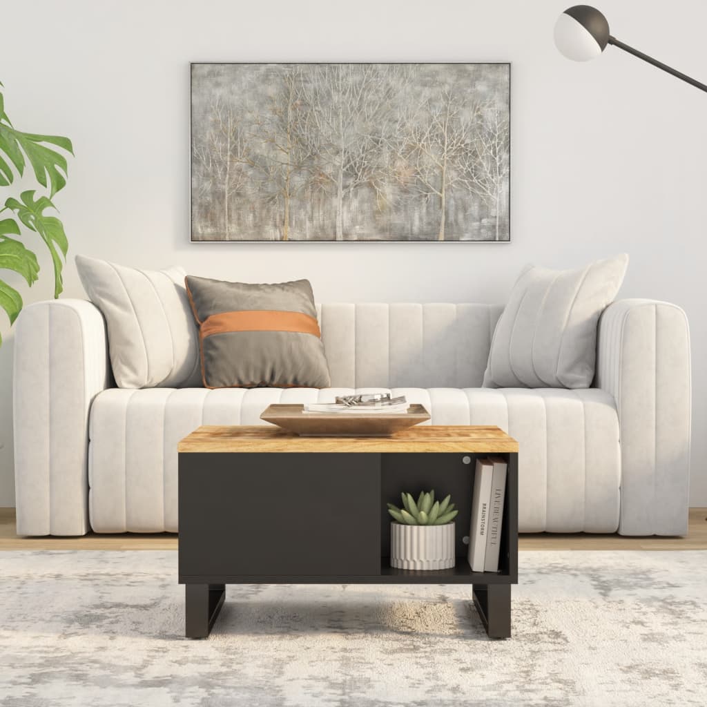 Salongbord 60x50x35 cm heltre mango