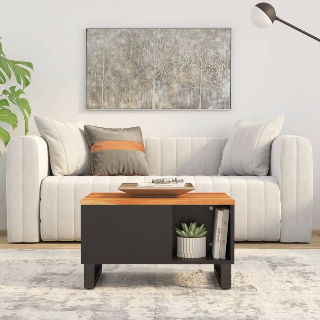 Salongbord 60x50x35 cm heltre akasie